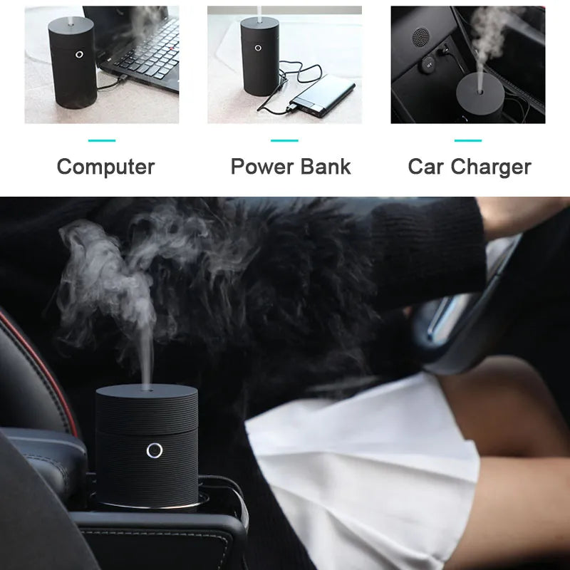 Diffuseur/Humidificateur portable pour voiture et bureau