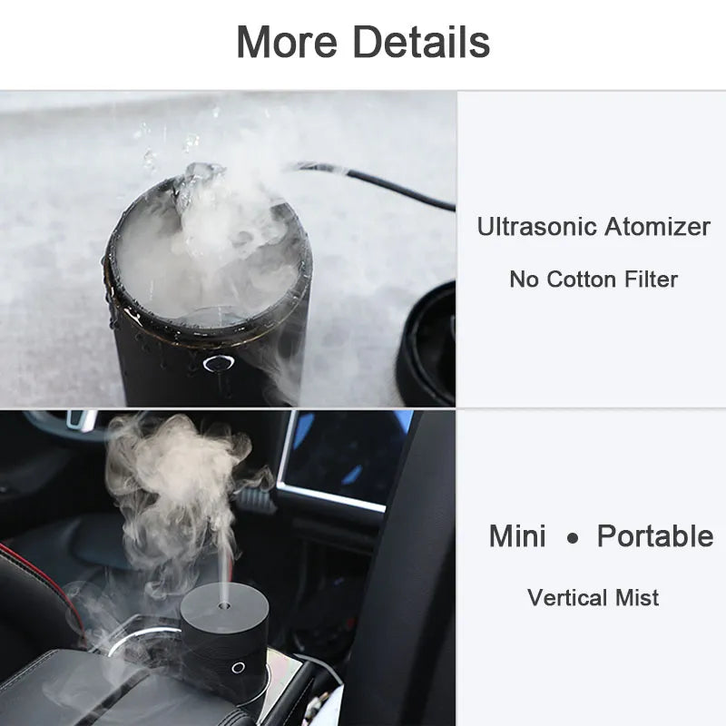 Diffuseur/Humidificateur portable pour voiture et bureau