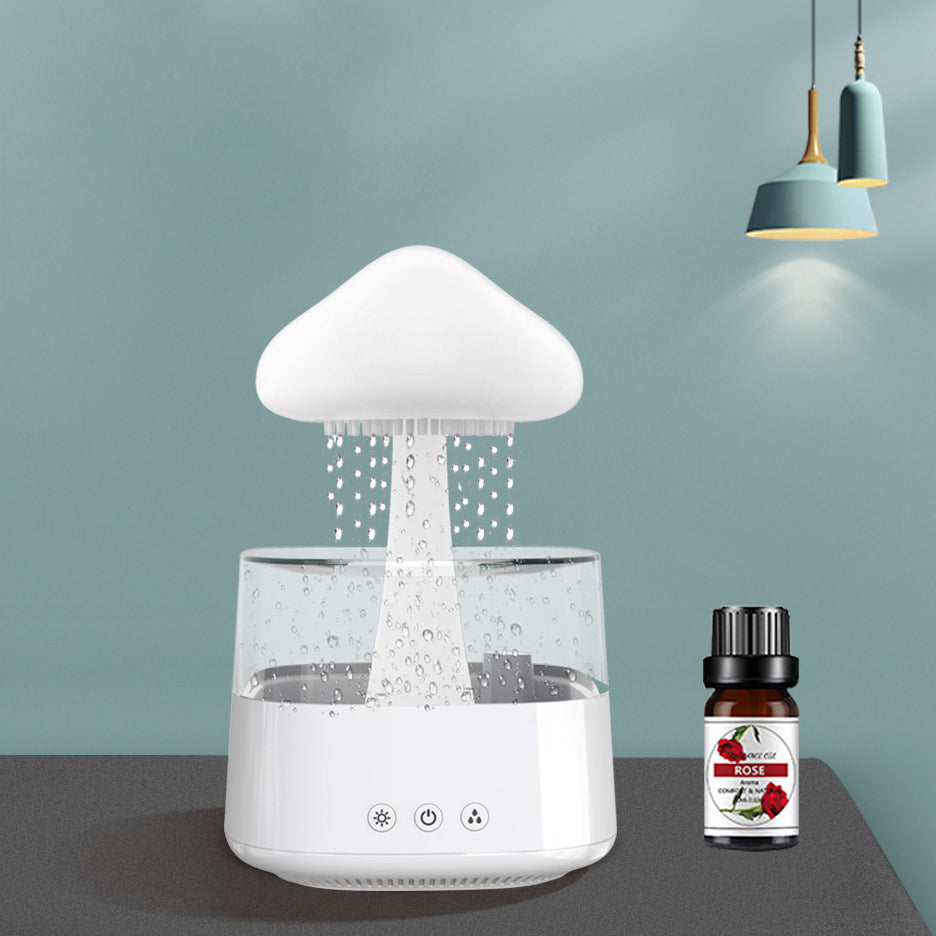 Diffuseur/Humidificateur à ultrasons nuage de pluie